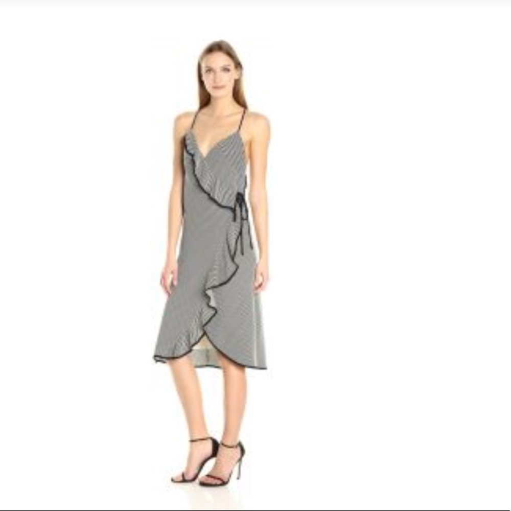 ABS Allen schwartz woman's wrap dress